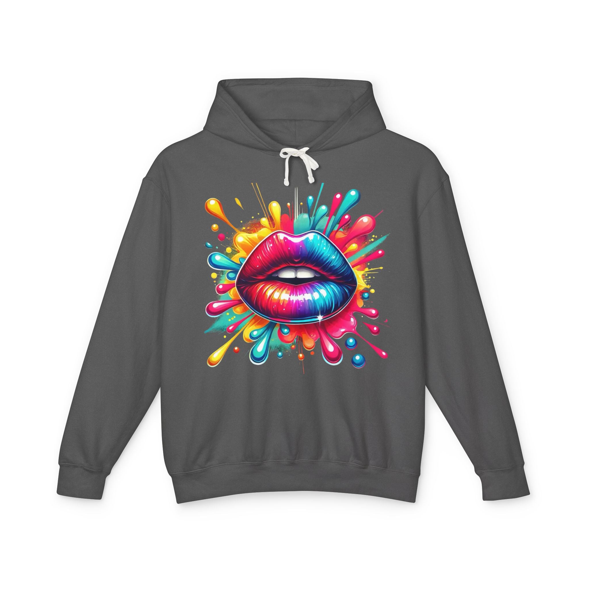 Rainbow Drip Lips Hoodie