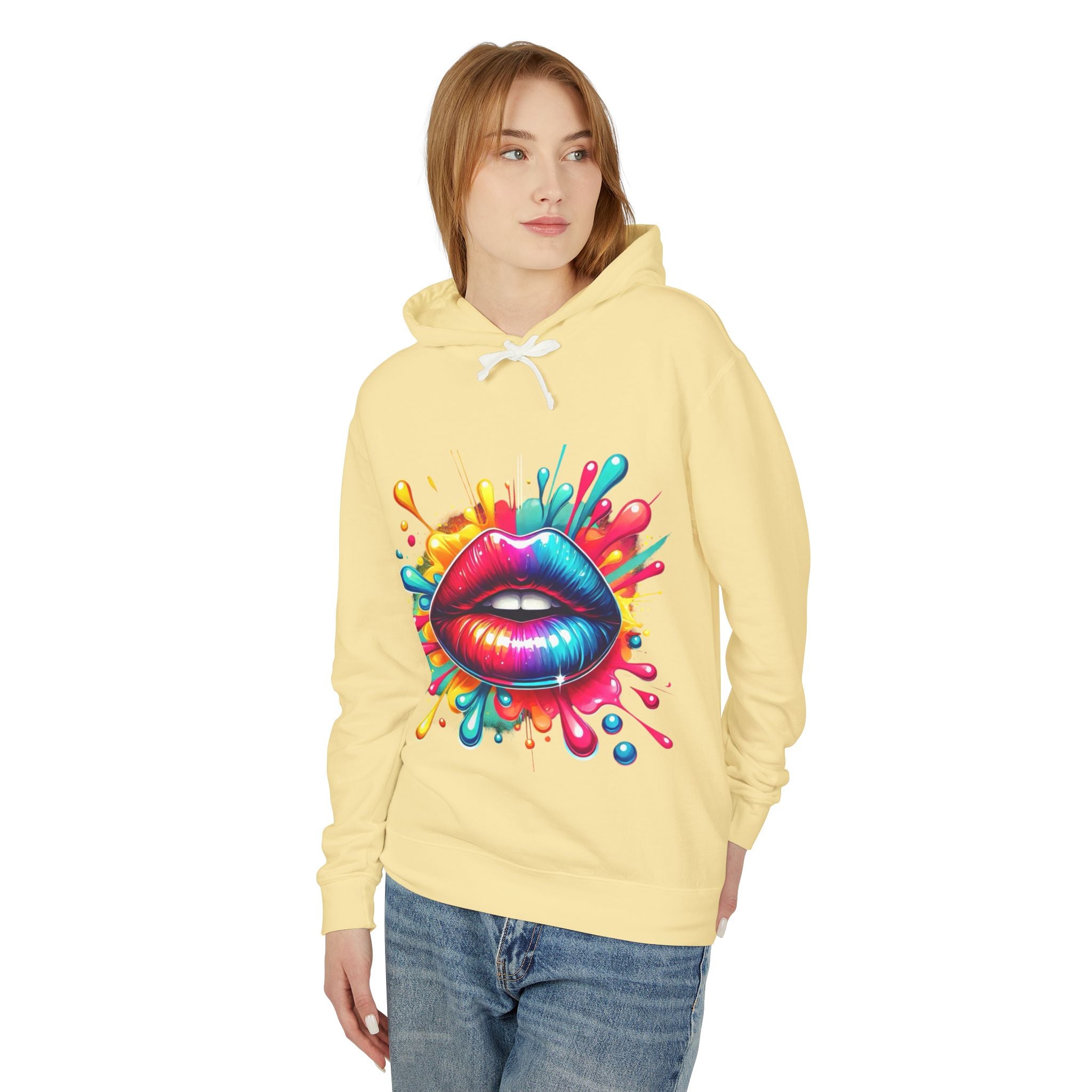 Unisex Lightweight Hooded Sweatshirt