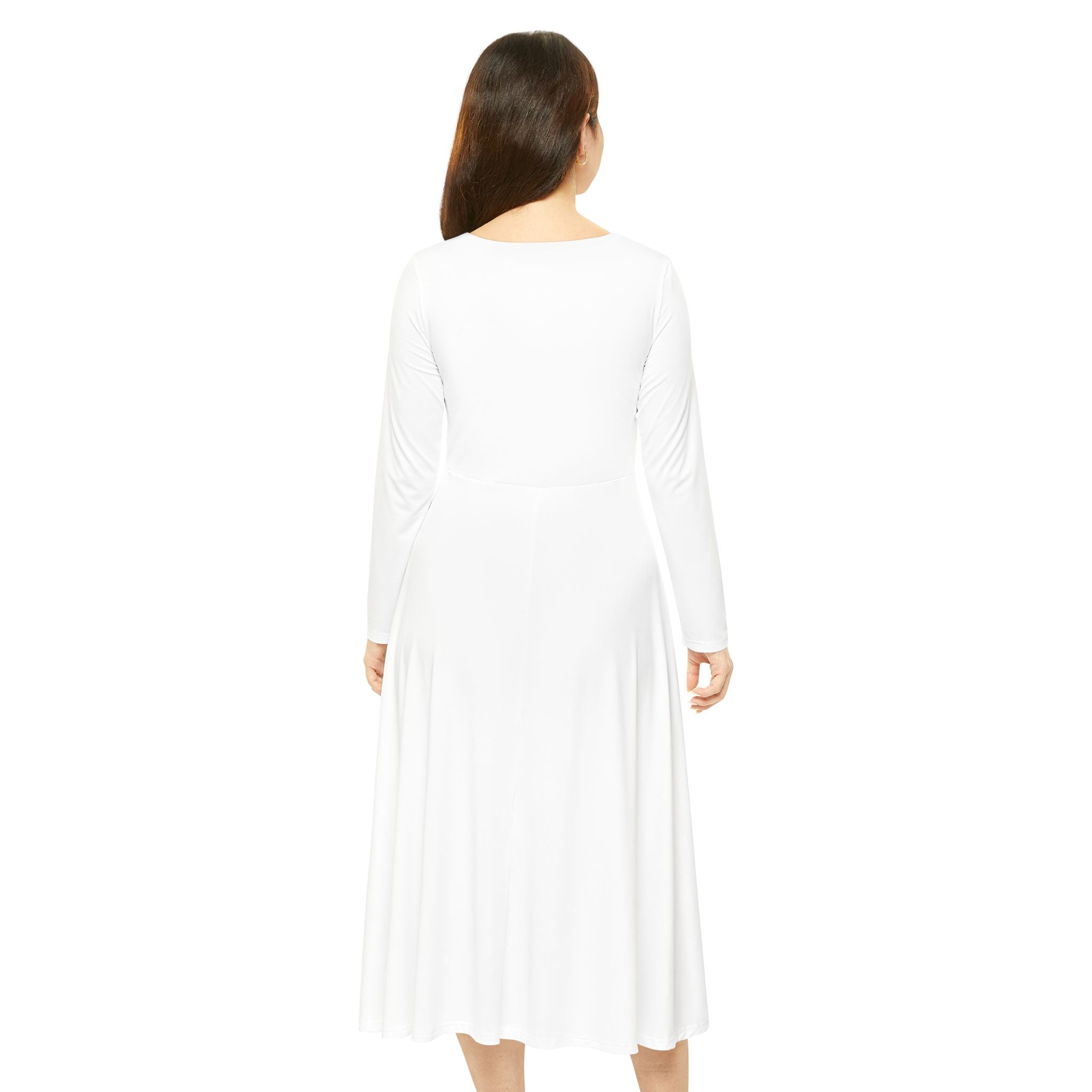 Women's Long Sleeve Dance Dress (AOP)