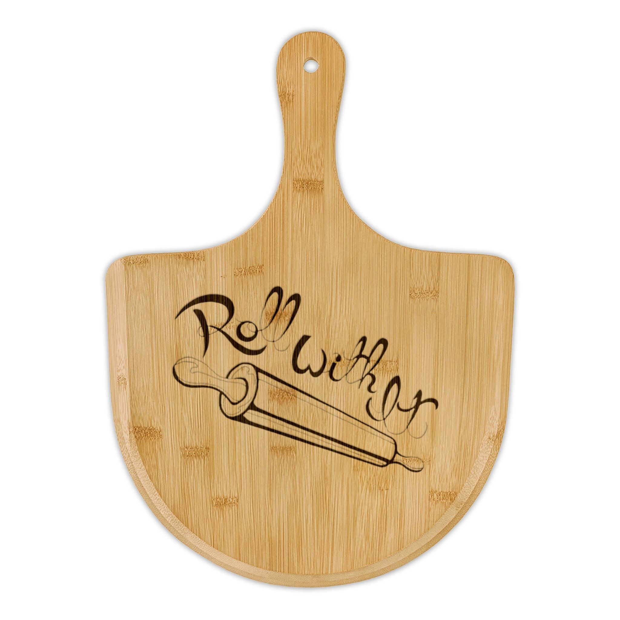Bamboo Pizza Board (Engraving)