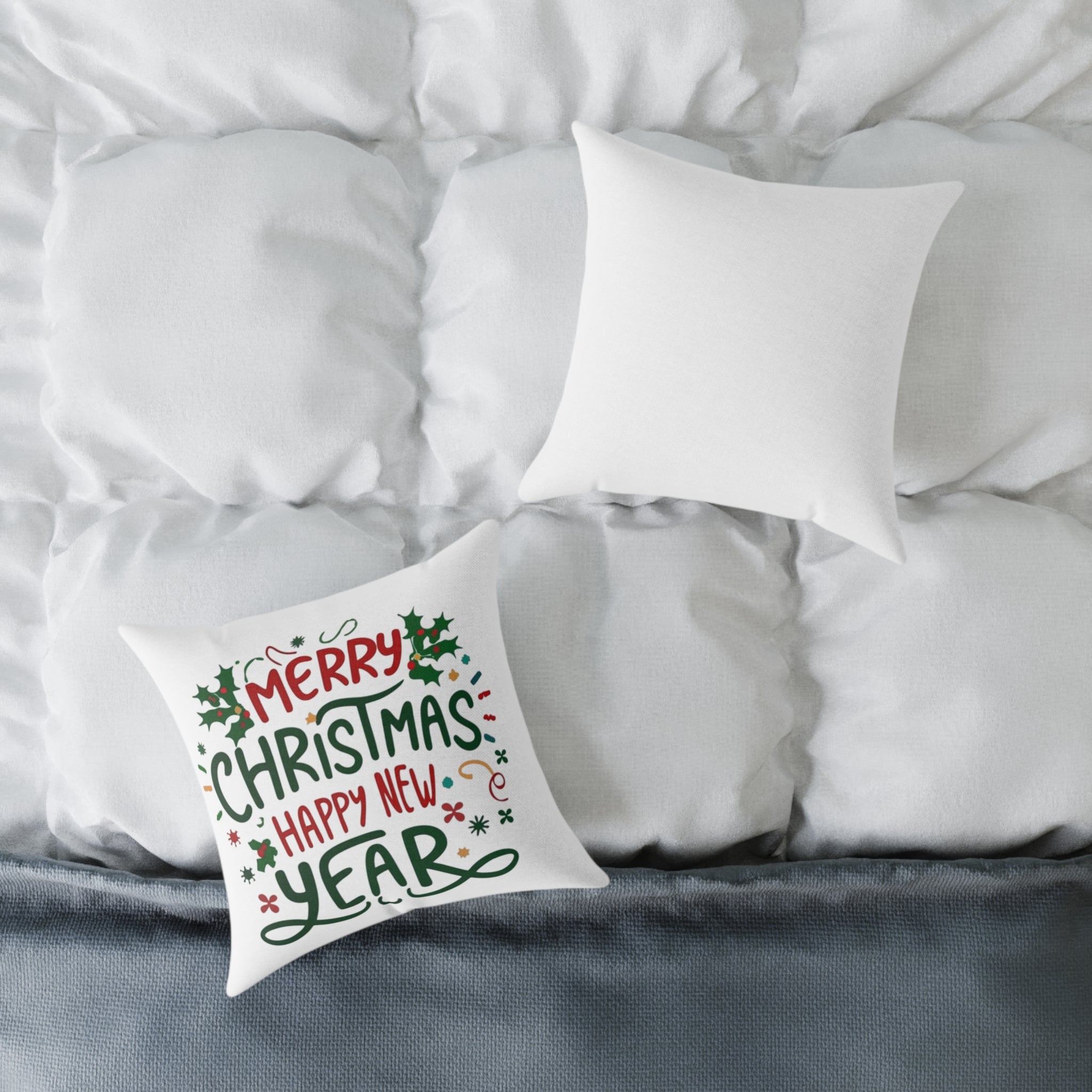 Square Poly Canvas Pillow