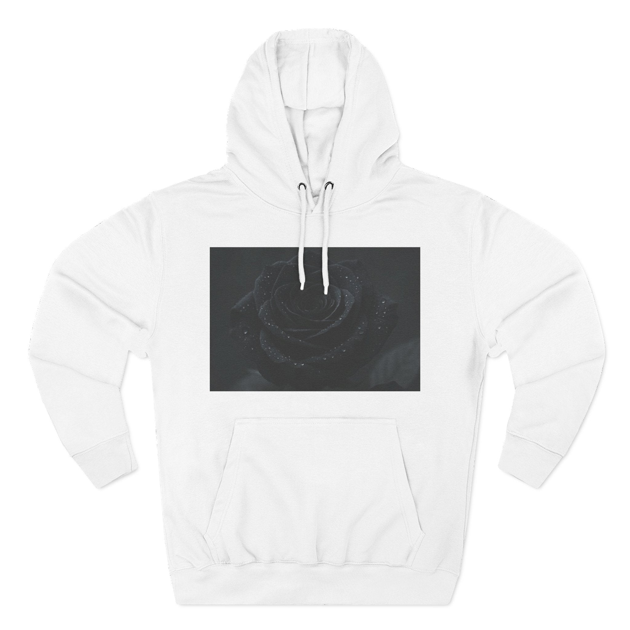 Three-Panel Fleece Hoodie
