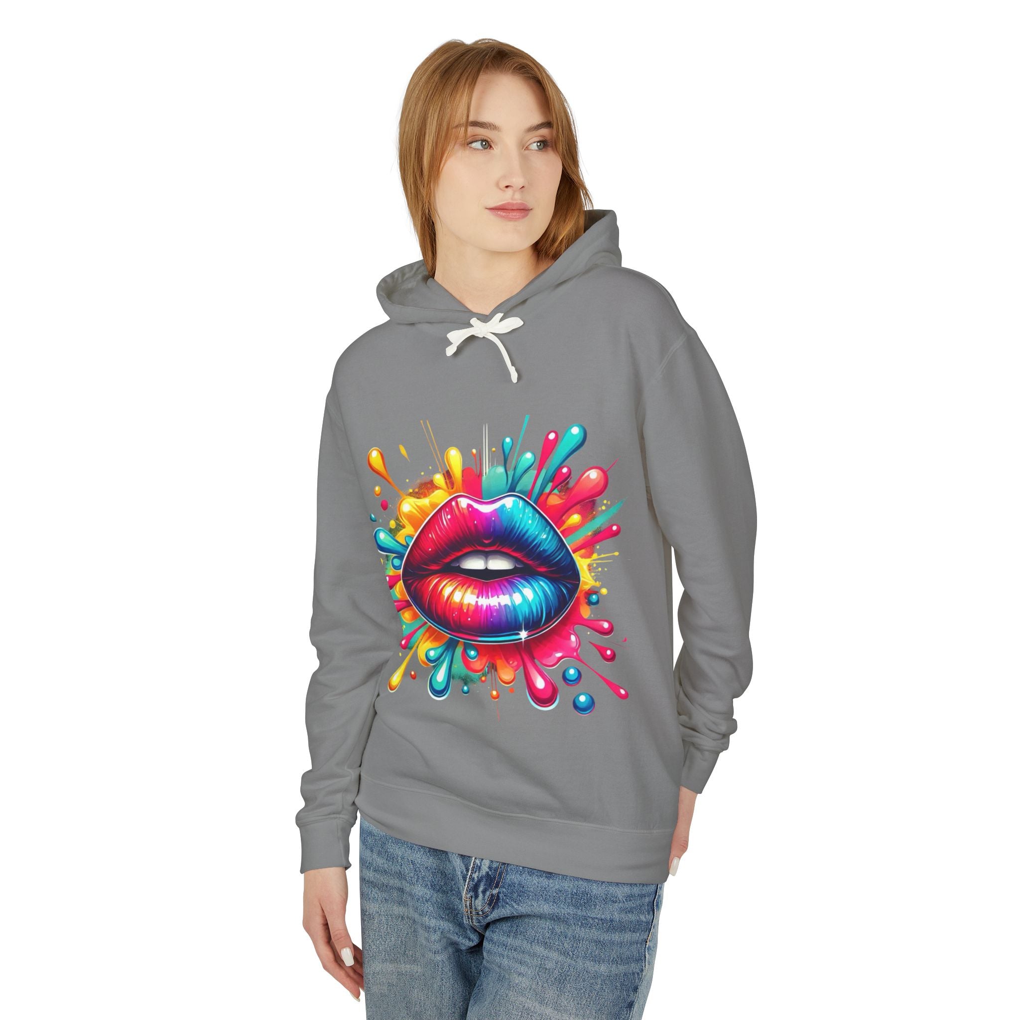 Unisex Lightweight Hooded Sweatshirt