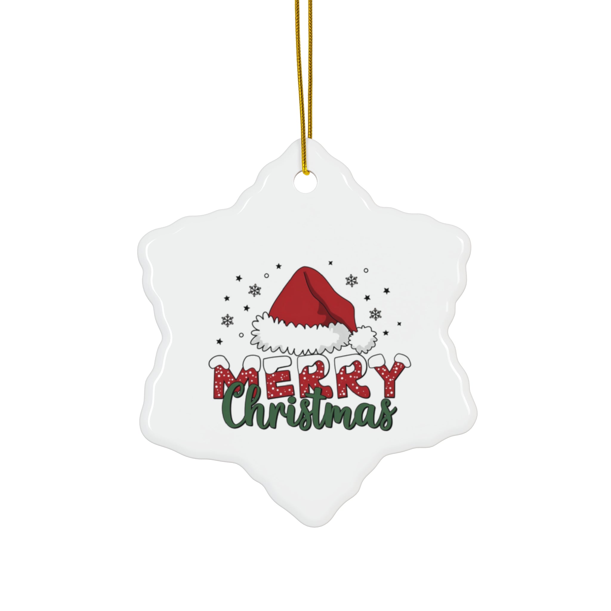 Ceramic Ornament, 4 Shapes