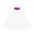 Women's Long Sleeve Dance Dress (AOP)