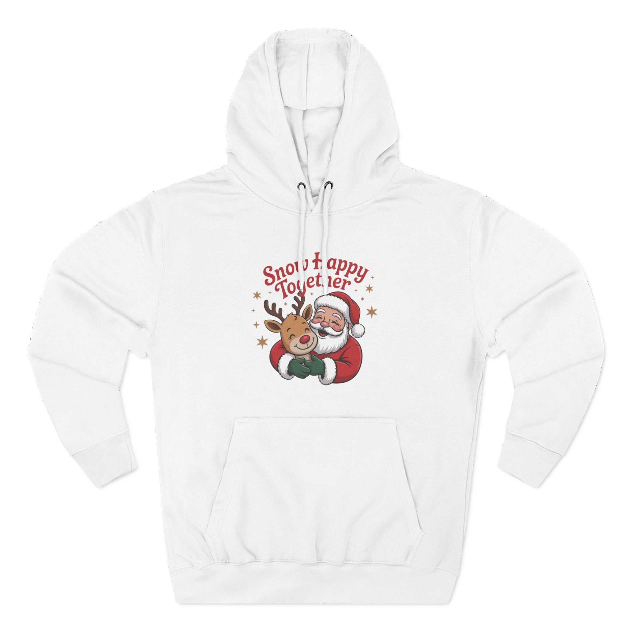 Three-Panel Fleece Hoodie