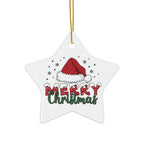 Ceramic Ornament, 4 Shapes