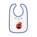 Baby Contrast Trim Jersey Bib