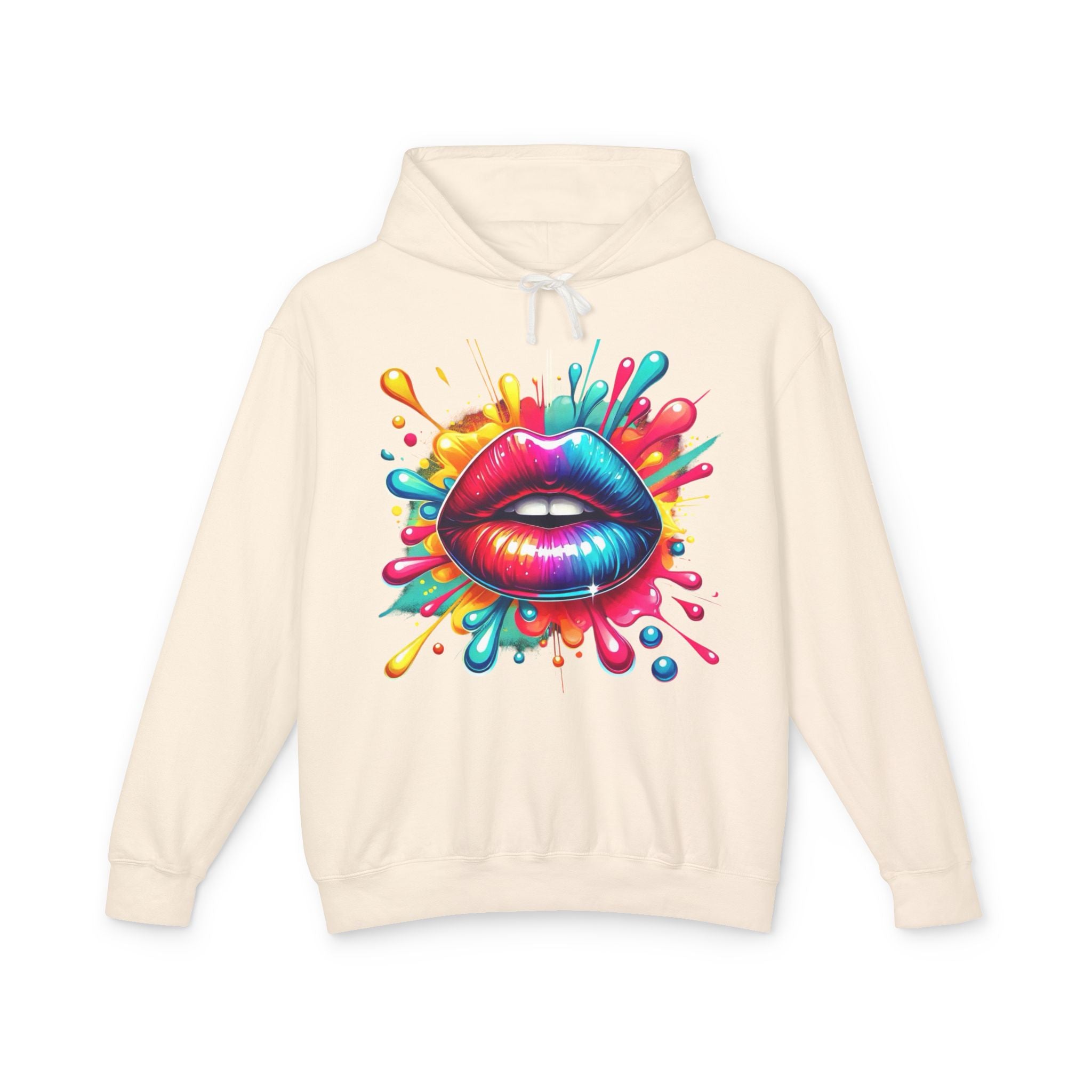 Rainbow Drip Lips Hoodie