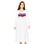 Women's Long Sleeve Dance Dress (AOP)