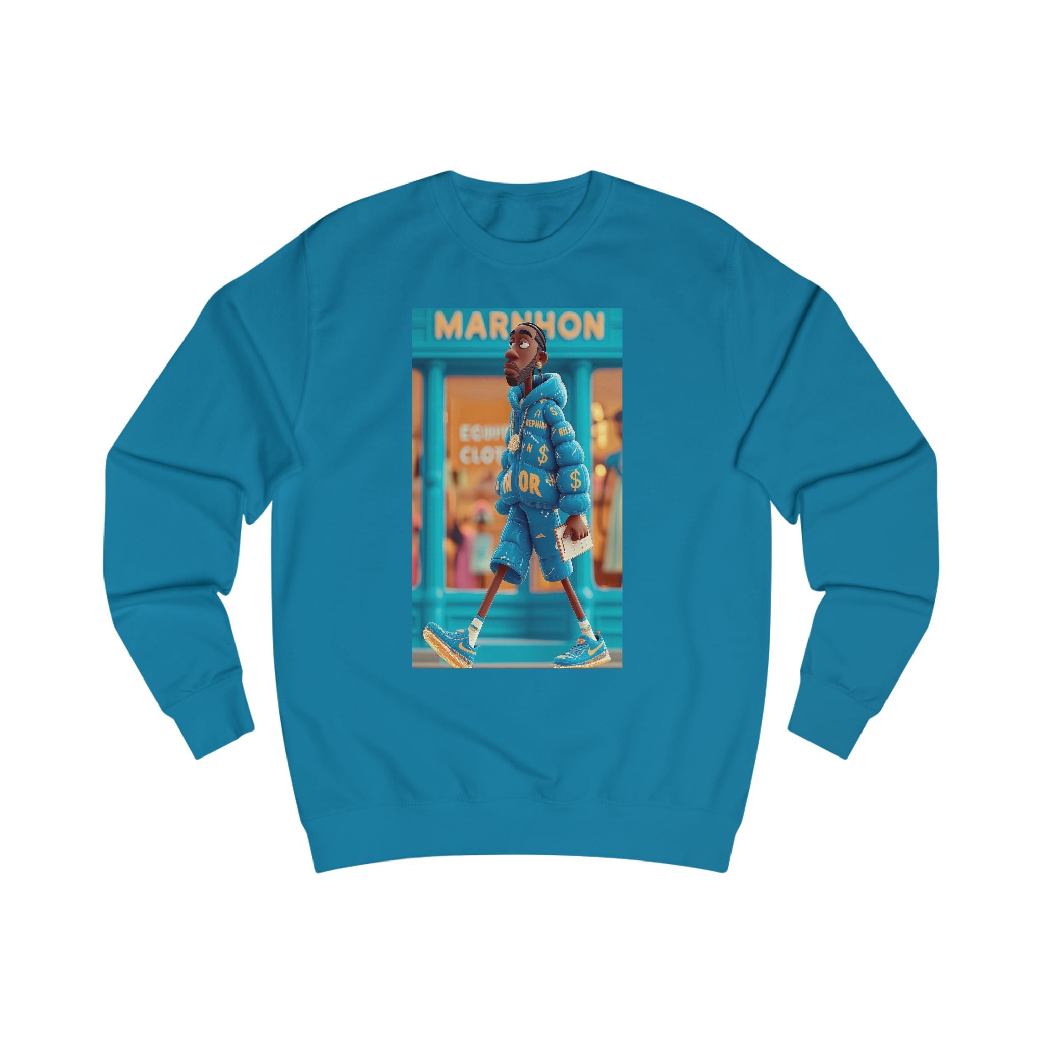 Blue Motion Unisex Sweatshirt