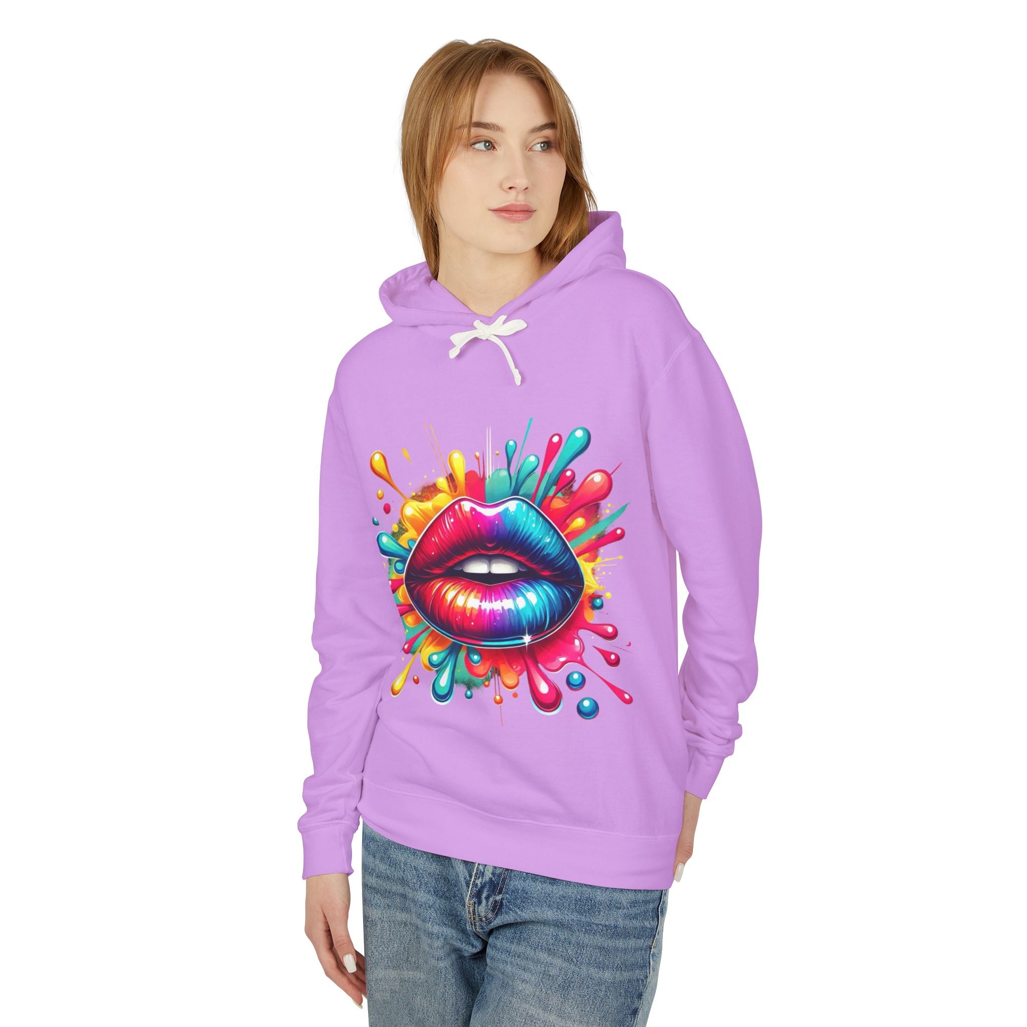 Unisex Lightweight Hooded Sweatshirt